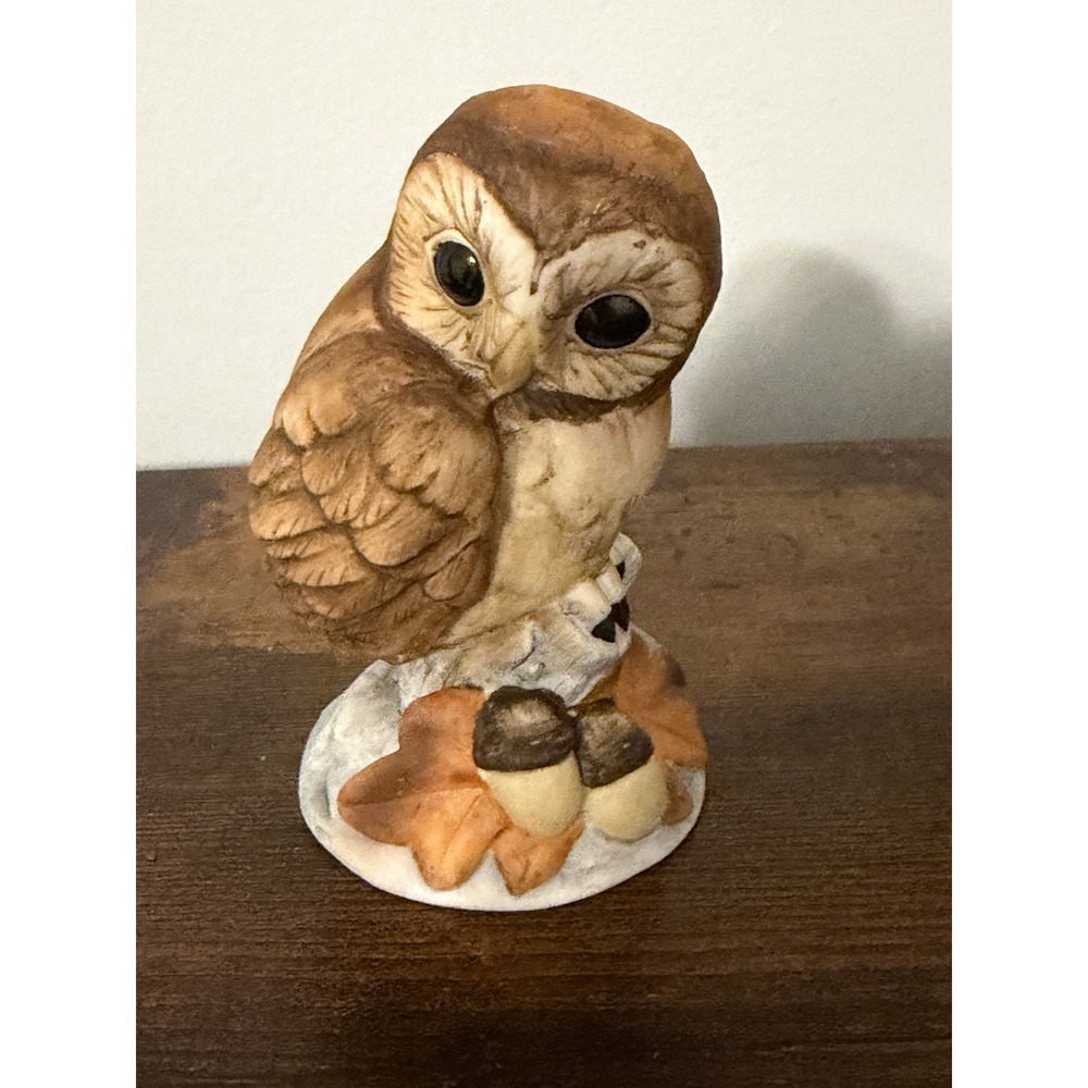 Vintage Andrea by Sadek Owl 6350 Made in Japan Woodland